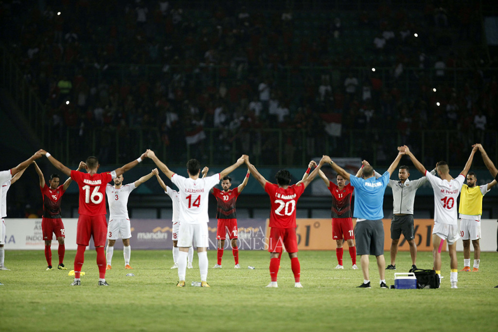 Palestina Taklukkan Indonesia 2-1
