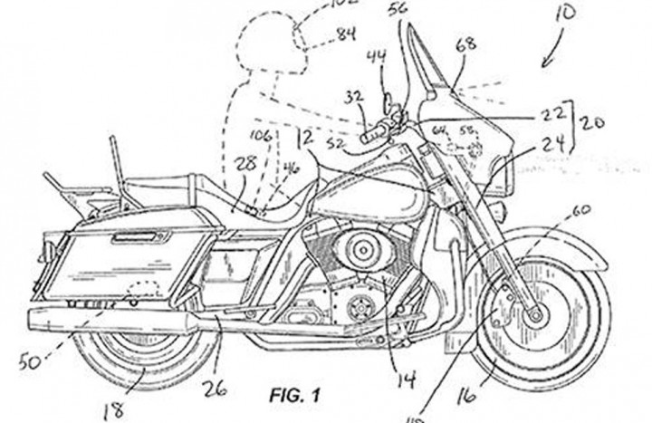 Harley-Davidson Kembangkan Sistem Pengereman Otomatis
