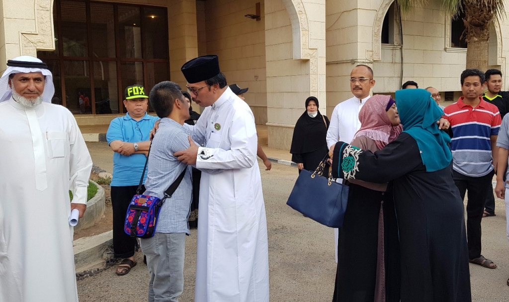 Nurhengsih, WNI lolos dari hukuman mati dipulangkan ke Indonesia. (Foto: Dok. KBRI Riyadh).