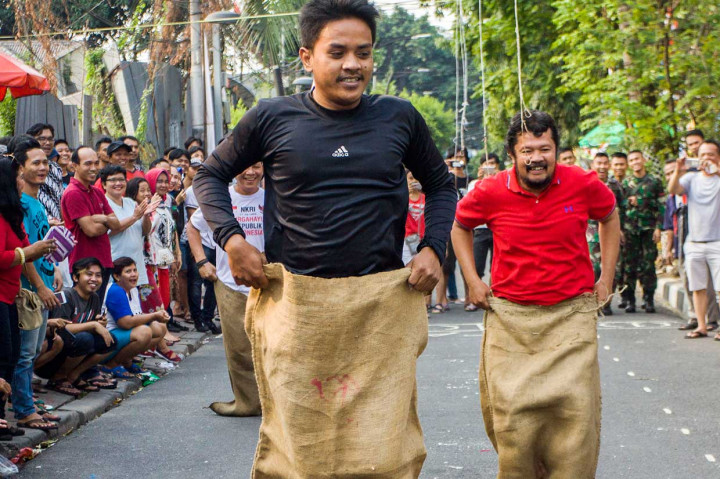 Kemeriahan Lomba Sambut HUT RI