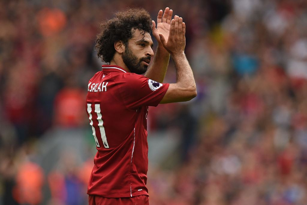 Mohamed Salah. (Foto: AFP/Oli Scarff)