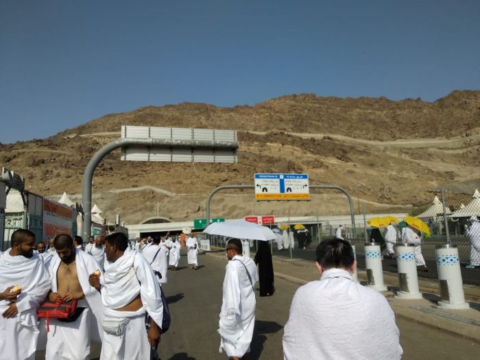 Jemaah Tarwiyah Menuju Mina