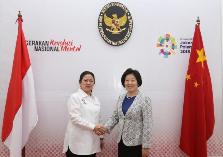 Menko PMK Terima Kunjungan Wakil Perdana Menteri Tiongkok