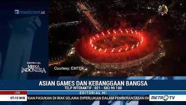 Asian Games dan Kebangaan Bangsa