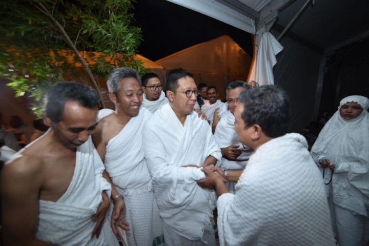 Menag Tenangkan Jemaah Usai Diterjang Badai