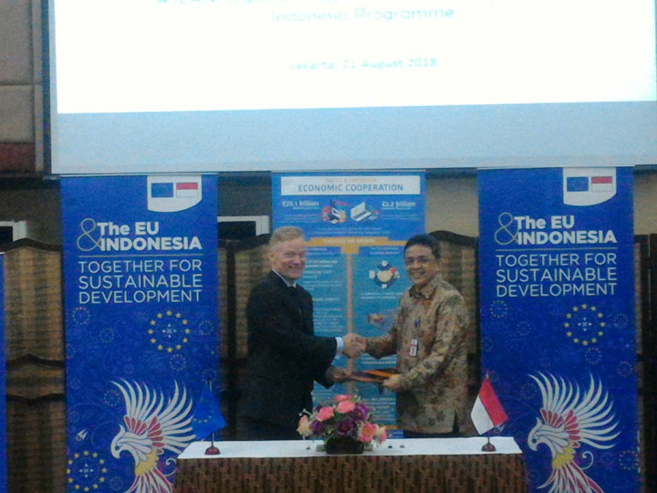 Indonesia Dapat Hibah Rp166 Miliar dari Uni Eropa