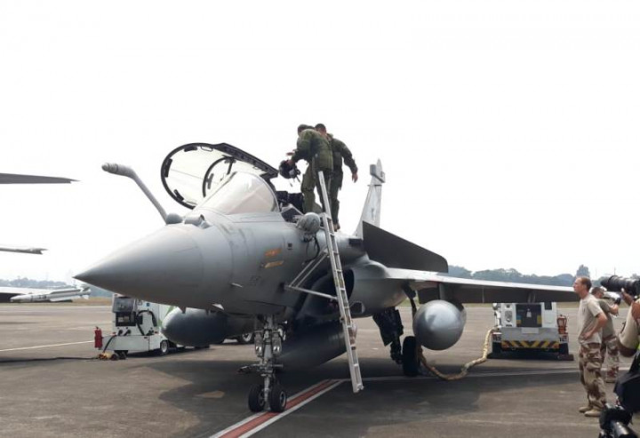 Prancis Pamer Jet Tempur di Jakarta