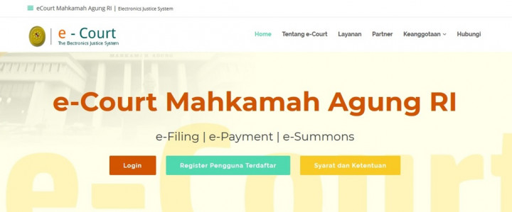 Pendaftaran Perkara Kini Lebih Mudah dengan e-Court