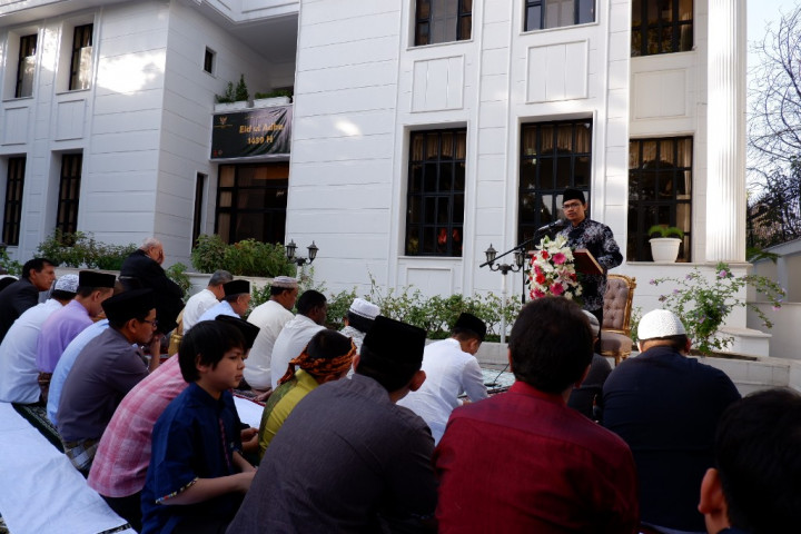 KBRI Teheran Gelar Salat Iduladha dan Potong Kurban