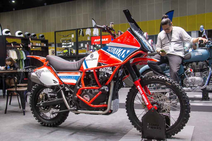 Kerennya Royal Enfield Himalayan Bergaya Dakar Rally