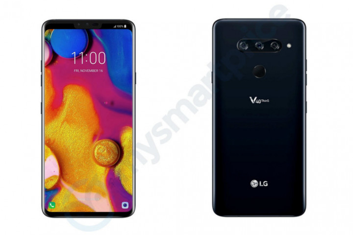 Gambar LG V40 ThinQ Beredar