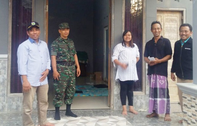 Hamida Nasihati, istri Khoiful Mukhib, peraih medali emas balap sepeda gunung di Asian Games 2018-Medcom.id/Rhobi