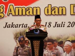 Kapolri Minta Warga Lombok tak 'Termakan' Hoaks