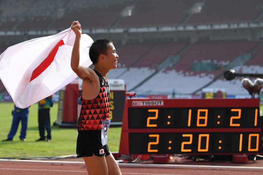 Pelari Jepang Juara Maraton Asian Games