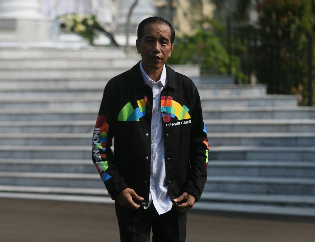 Presiden Joko Widodo - MI/Ramdani. 