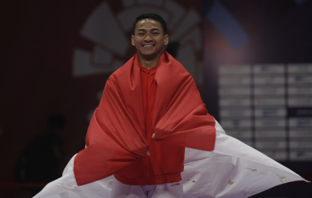 Ahmad Zigi Raih Perunggu Karate Kata Putra