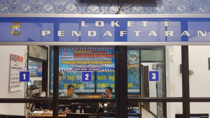 Satlantas Polres Jember Terbitkan Surat Pengganti SIM