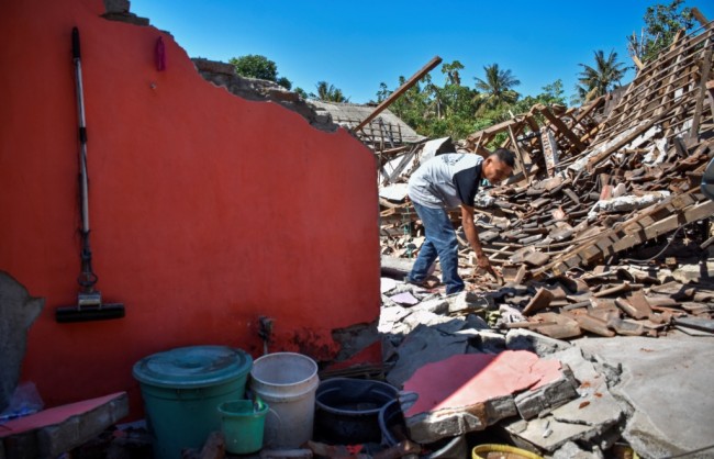 Perbaikan Rumah Rusak di Lombok Ditargetkan Kelar Desember