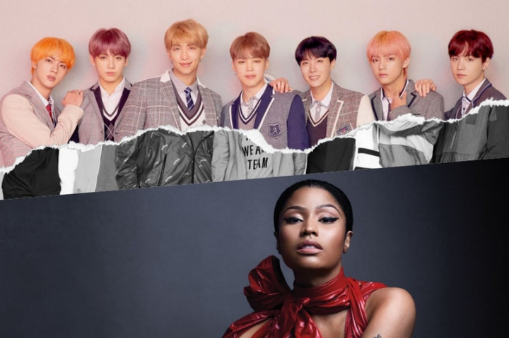 BTS Gandeng Nicki Minaj untuk Singel Idol Versi Baru
