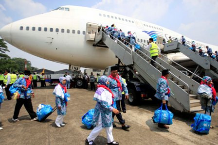 5.391 Jemaah Haji Tiba di Tanah Air Besok