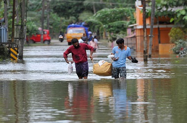 Korban Banjir di Kerala India Jadi 445 Orang