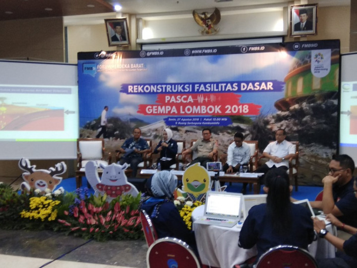 Rekonstruksi Pascagempa NTB Ditargetkan Tuntas 2020