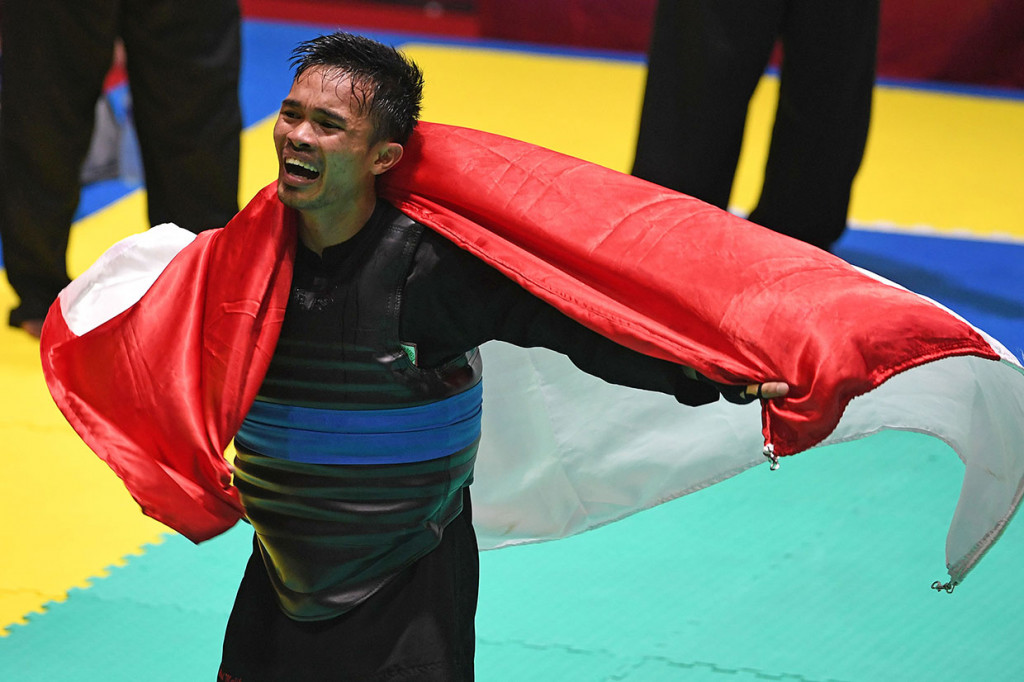 Indonesia Sapu Bersih Emas Pencak Silat Hari Ini