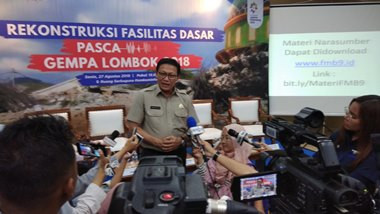 Pemerintah Gelontorkan Rp4 Triliun untuk Pemulihan NTB