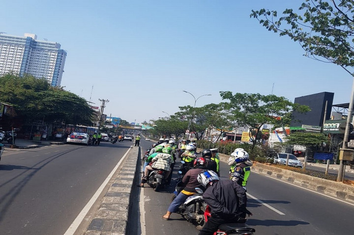 Dalam Sepekan, Lebih 1.000 Pesepeda Motor Langgar Jalur Cepat