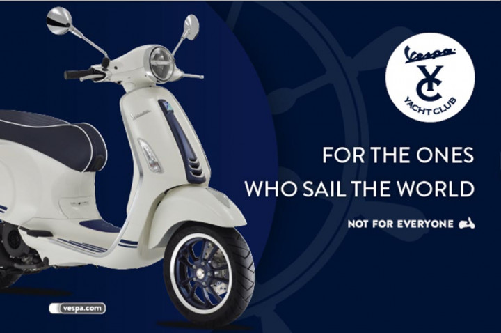 Vespa Primavera Yacht Club, Sapa Indonesia