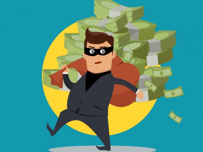 Pencurian uang. Ilustrasi: Medcom.id/Mohammad Rizal.