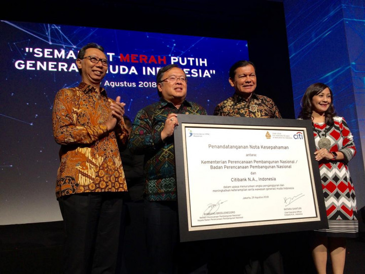 Citi Indonesia Beri Hibah USD1,06 Juta Dongkrak Kompetensi Generasi Muda