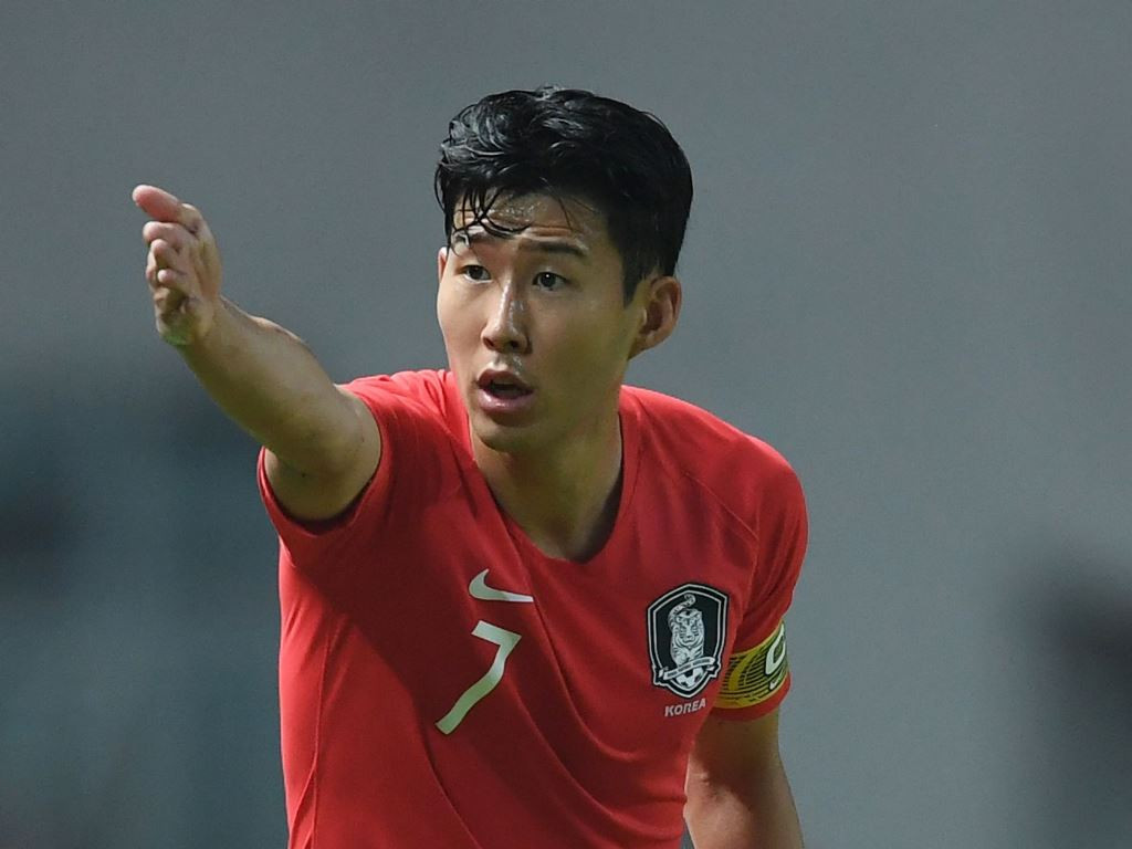 Heung Min Son. (Foto: AFP/Aamir Qureshi)