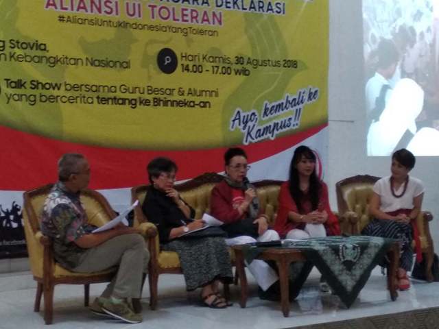 Alumni Mendirikan Aliansi UI Toleran