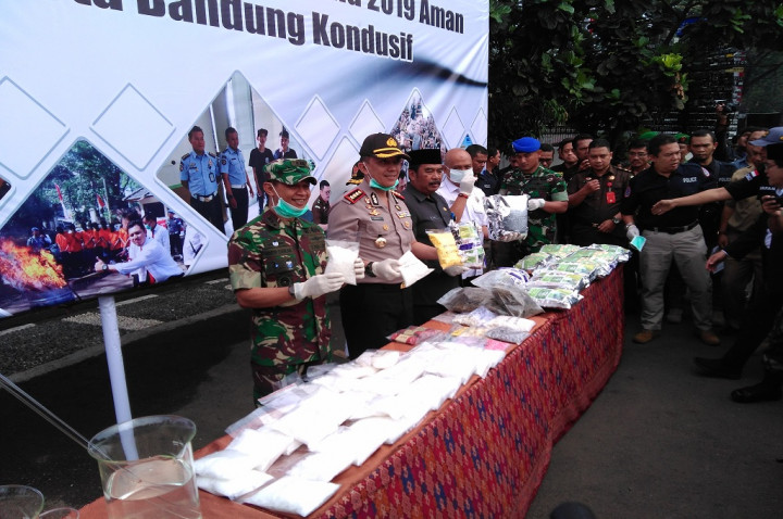 Narkoba Senilai Rp30 Miliar Dimusnahkan