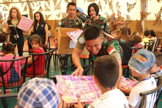 Jokowi Bangga Lepas Pasukan Perdamaian