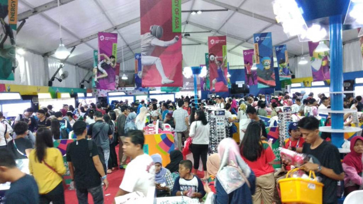 Jelang Penutupan, <i>Souvenir</i> Asian Games Terus Diburu