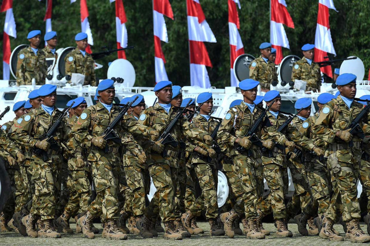 Jokowi Bangga dengan Kiprah Kontingen Garuda