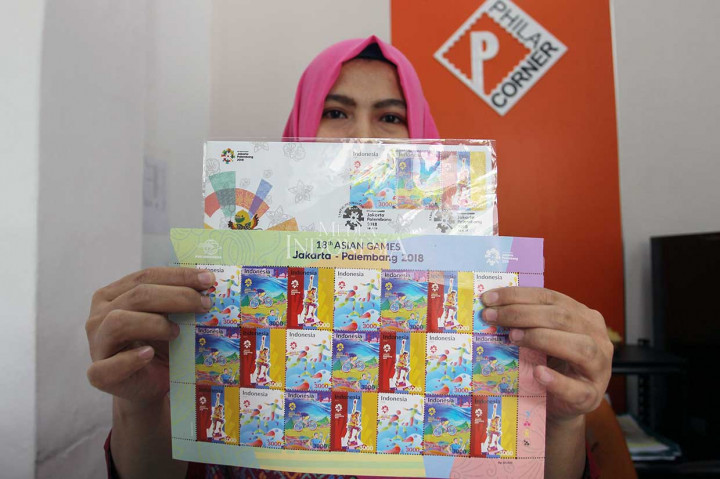 Prangko Edisi Khusus Jadi Alternatif Cinderamata Asian Games