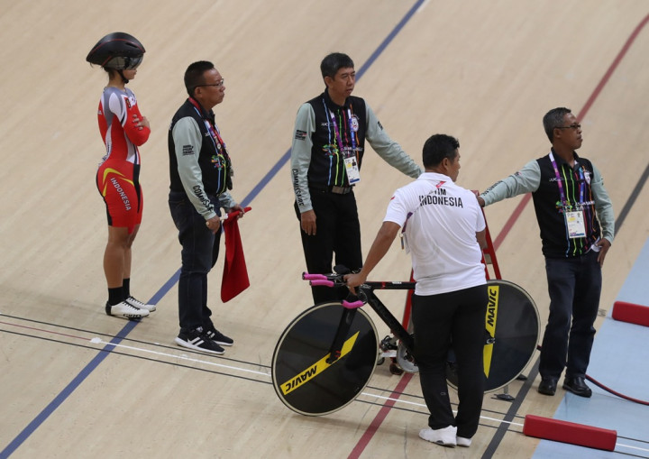 Pasangan Balap Sepeda Indonesia Belum Bisa Sumbang Medali