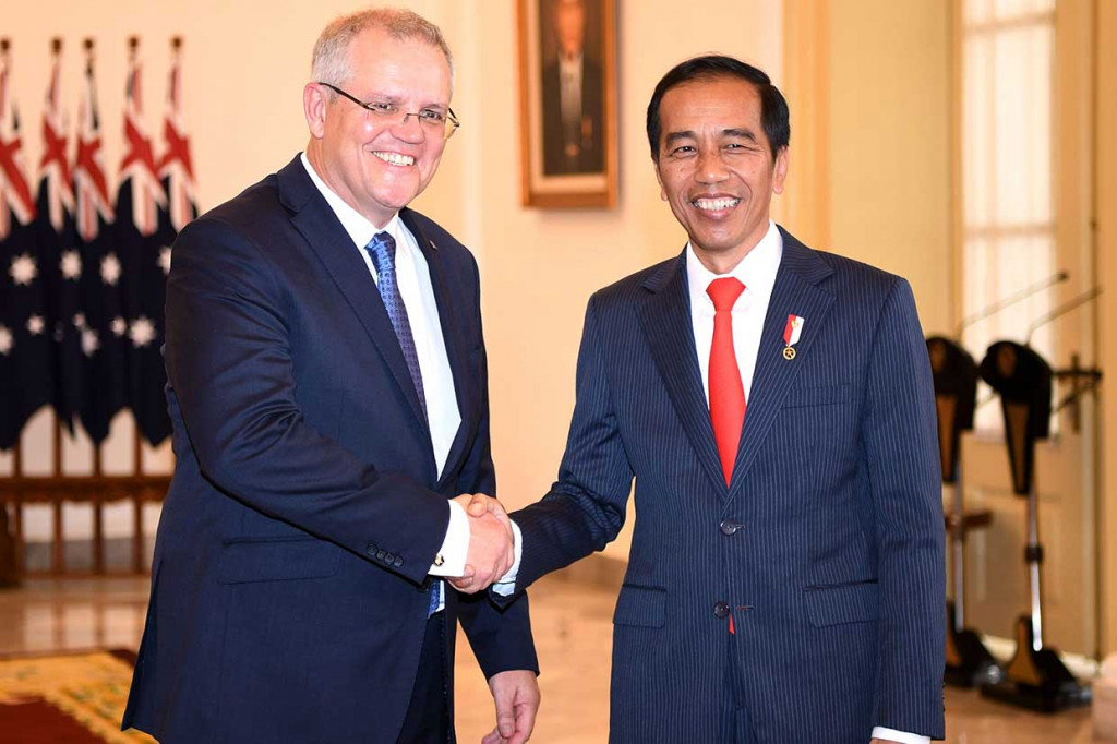 Jokowi Terima Kunjungan PM Australia