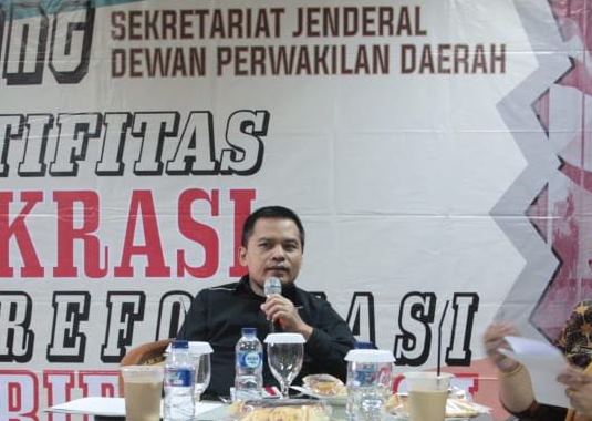 Sekjen DPD Tingkatkan Efektivitas dan Profesionalisme Reformasi Birokrasi