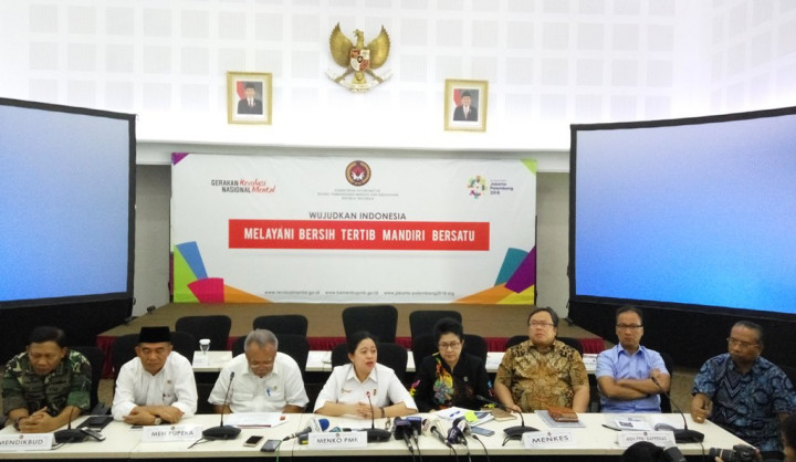 Menko PMK Pimpin Rakor Rehabilitasi Fasum dan Fasos di NTB