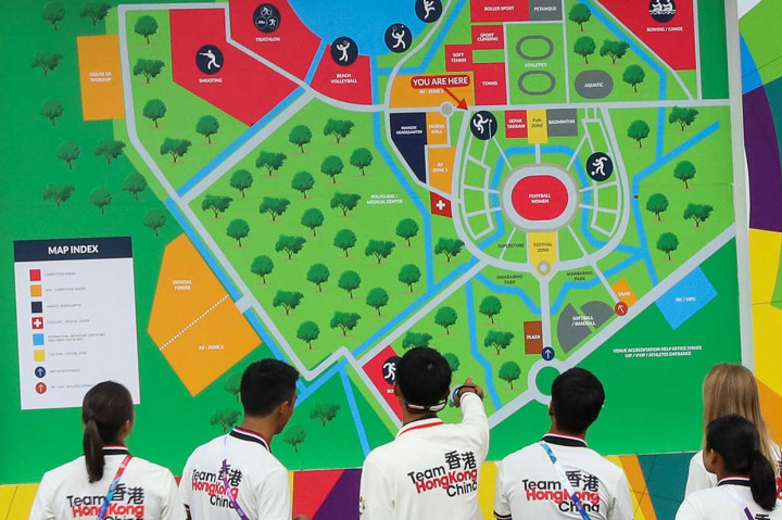 Mengintip Istana Atlet Jakabaring