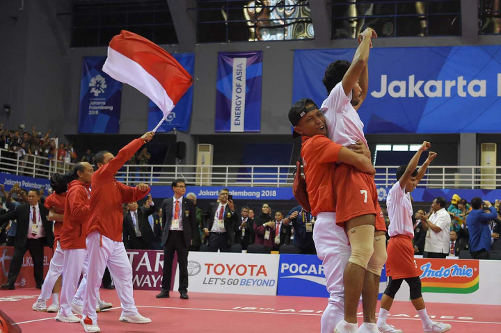 Sepak Takraw Persembahkan Emas ke-31 untuk Indonesia