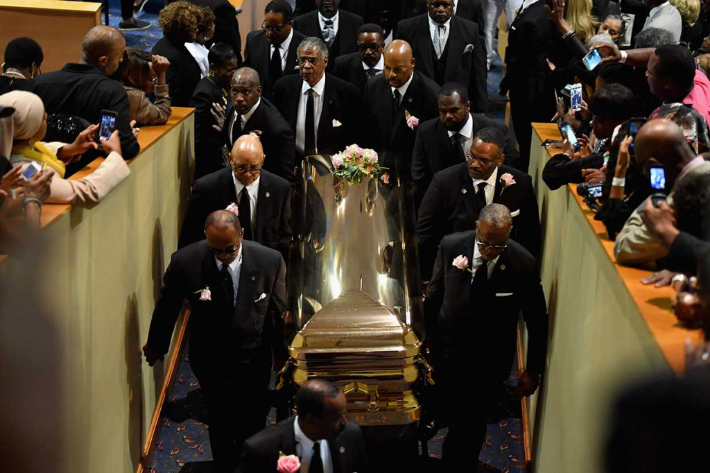 Aretha Franklin Dimakamkan