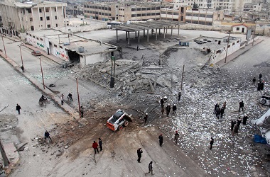 Antisipasi Pasukan Suriah, Pemberontak Ledakkan Jembatan Idlib