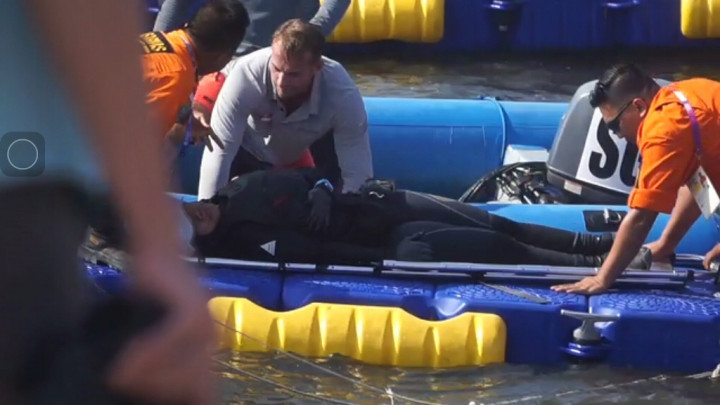 Tertimpa Perahu, Atlet Layar Indonesia Dilarikan ke Rumah Sakit