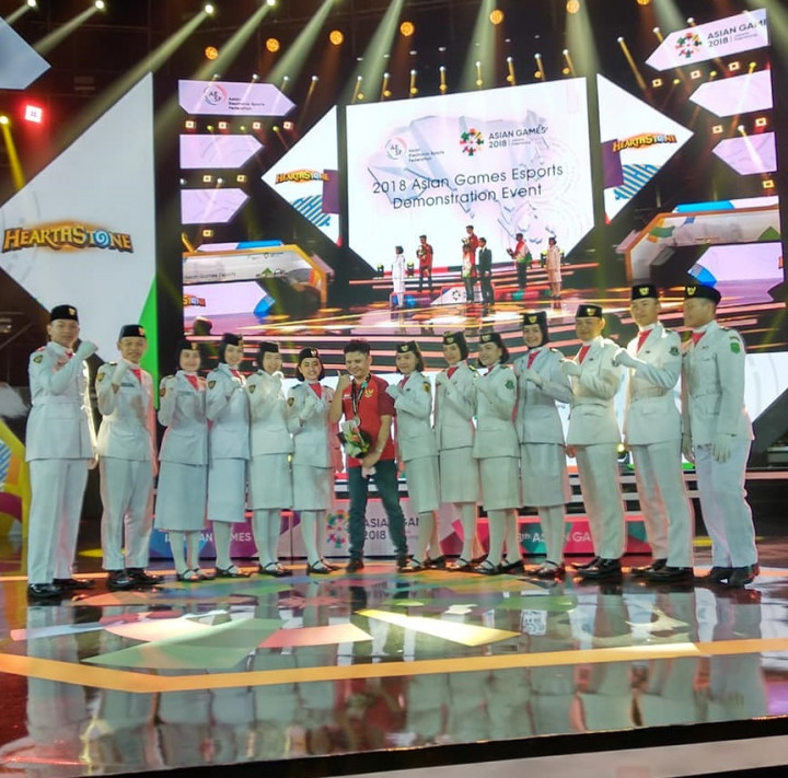 HearthStone Sumbang Perak untuk Indonesia di Asian Games 2018