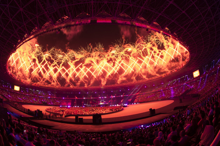 Kemeriahan Penutupan Asian Games 2018